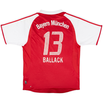 Bayern München Ballack 13 シャツ 2003-04 Bayern Munich Home L/S Shirt Ballack #13 - 7/10