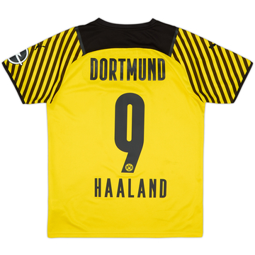 2021-22 Borussia Dortmund Camiseta Local Haaland #9 - 7/10 - (S)