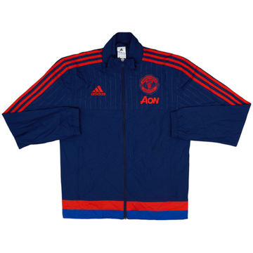 2015-16 Manchester United adidas Chaqueta Deportiva - 10/10 - (S)