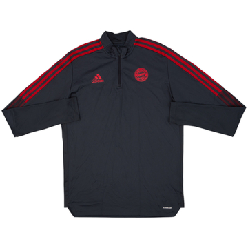 2021-22 Bayern Munich adidas Top de entrenamiento 1/4 de cremallera - 8/10 - (L)
