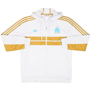 Chaqueta de chándal con capucha adidas del Olympique Marseille 2013-14 - 6/10 - (L)