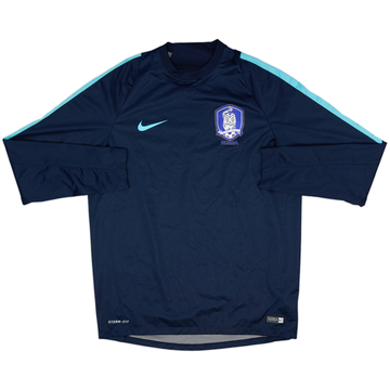 2020-21 South Korea Nike 1/4 Zip Drill Top - 6/10 - (M)