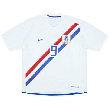 2006-08 Netherlands Away Shirt #9 - 5/10 - (XL)