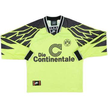 DORTMUND ドルトムント 94-95 ユニフォーム 1994-95 Borussia Dortmund Home Shirt - 8/10 - (S)
