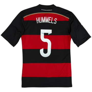 Camiseta de visitante de Alemania 2014-15 Hummels #5 - 9/10 - (M)
