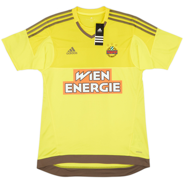 2015-16 Rapid Vienna Player Issue GK S/S Shirt (M)