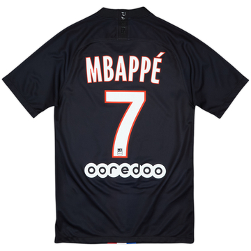 2019-20 Paris Saint-Germain Cuarta Camiseta Mbappe #7 - 10/10 - (XS)