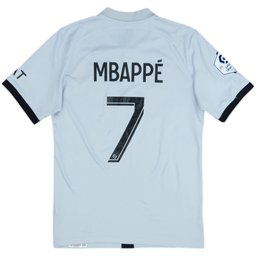 2022-23 Paris Saint-Germain Away Shirt Mbappe #7 - 8/10 - (S)