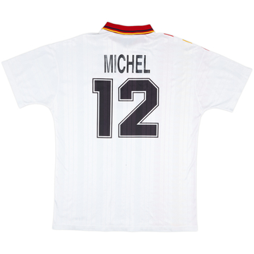 1995 Spain Match Issue World Youth Championship Away Shirt Michel #12