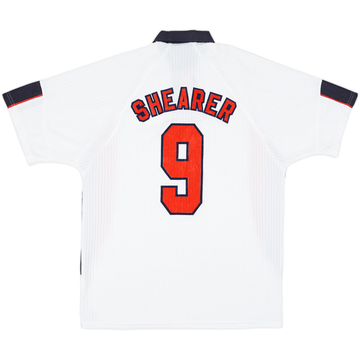 1997-99 England Home L/S Shirt Beckham #7 - 9/10 - (L)