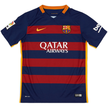 高評価アイテム #11 Jr Neymar Shirt Home Barcelona 2015-16 - (L.Boys) - 6/10 ウェア