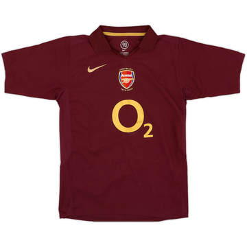 2005-06 Arsenal Nike Track Jacket - 8/10 - (L.Boys)