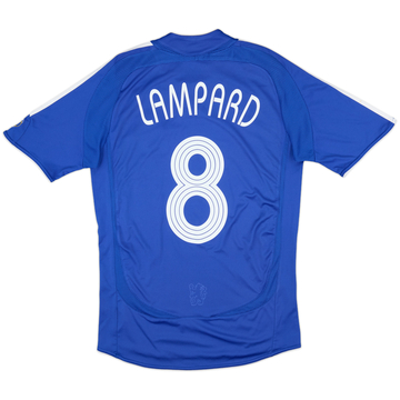 チェルシー LAMPARD 8 シャツ XL ランパード　ユニフォーム　サッカー adidas チェルシー 06/07 ユニフォーム サード 半袖 8.ランパード