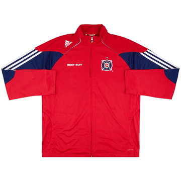 2010 Chicago Fire adidas Track Jacket - 7/10 - (L)