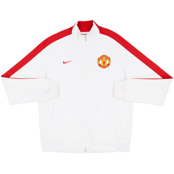 2014-15 Manchester United Nike Hooded Track Jacket - 7/10 - (M)