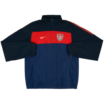 2010-12 USA Nike Track Jacket - 8/10 - (XL)