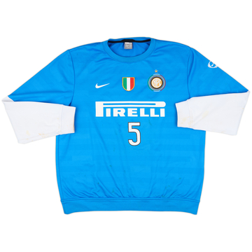 2007-08 Inter Milan Centenary Home Shirt Stankovic #5 - 10/10 - (XXL)