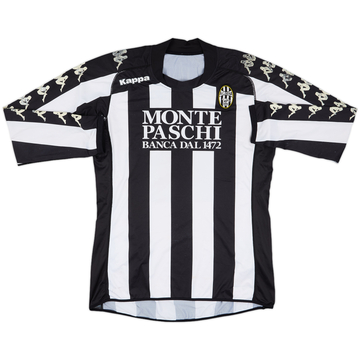 2010-11 AC Siena Home L/S Shirt - 5/10 - (XL)