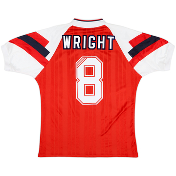 1992-94 Arsenal Home Shirt Wright #8 - 7/10 - (M)