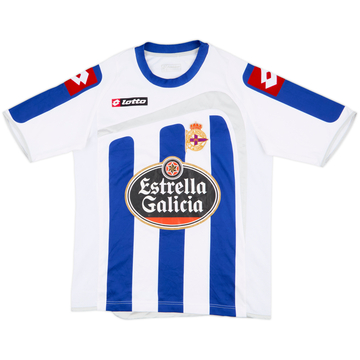 2010-11 Deportivo de La Coruna Home Shirt - 8/10 - (S)