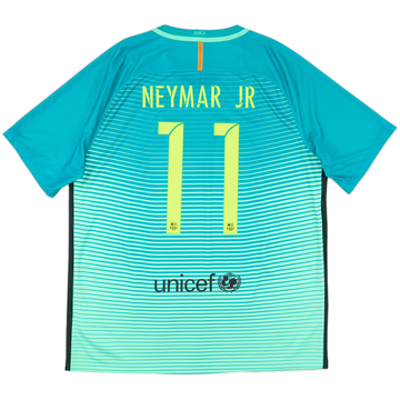 FCバルセロナ NEYMAR JR 11番 シャツ　ホーム　16-17 resizedcrop-