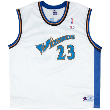 2001-03 Washington Wizards Jordan #23 Champion Home Jersey (Very