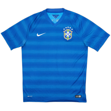 2014-15 Brazil Away Shirt - 9/10 - (M)