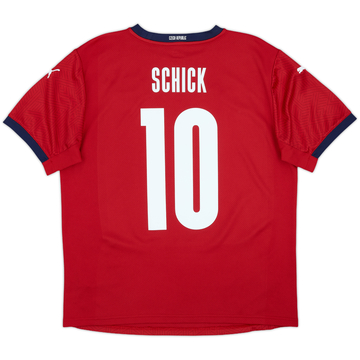2020-22 Czech Republic Home Shirt Schick #10 - 10/10 - (L)