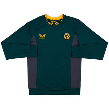 2021-22 Wolves Castore Training Sweat Top - 8/10 - (M)