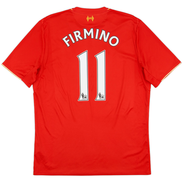 2015-16 Liverpool Home Shirt Firmino #11 - 6/10 - (L)