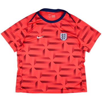 2024 England Nike Pre-Match Training Shirt - 10/10 - (XXL)