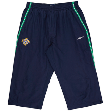2008-09 Northern Ireland Umbro 3/4 Track Pants/Bottoms - 8/10 - (XL)