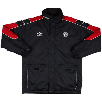 1999-00 Manchester United Umbro Padded Bench Coat - 8/10 - (M)