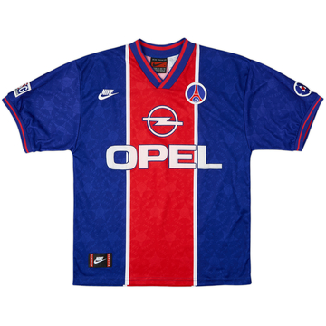 1995-96 Paris Saint-Germain Home Shirt - 6/10 - (XS)