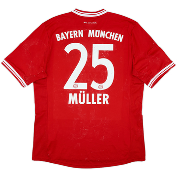 2013-14 Bayern Munich Home Shirt Muller #25 - 5/10 - (S.Boys)
