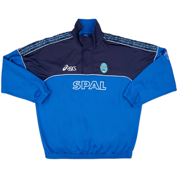1998-00 SPAL Asics Top de entrenamiento con cremallera de 1/4 - 5/10 - (XXL)