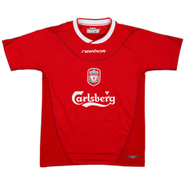2003-04 Liverpool Away Shirt - 7/10 - (M.Boys)