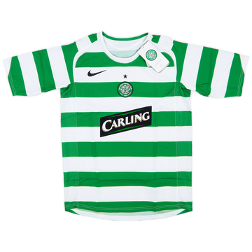 2005-07 Celtic Home Shirt (L.Boys)