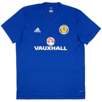 Camiseta adidas de entrenamiento de Escocia 2017-18 - 8/10 - (L)
