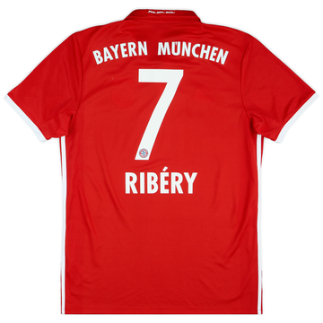FC Bayern Munchen Thiago 6番 Oサイズ シャツ 2016-17 Bayern Munich Home Shirt Thiago #6 - 7/10 - (M)