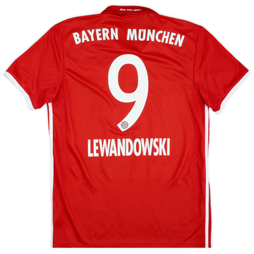 2020-21 Bayern Munich Player Issue Home Shirt Lewandowski #9