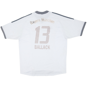 2002-03 Bayern Múnich Camiseta de visitante Ballack #13 - 4/10 - (XL)