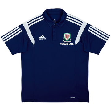 2013-14 Gales adidas Polo - 8/10 - (M)