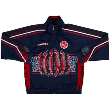 1997-98 Ajax Umbro Track Jacket - 10/10 - (XXL)