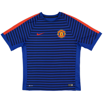2014-15 Manchester United Nike Training Shirt - 7/10 - (XL)