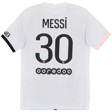 2021-22 Paris Saint-Germain Away Shirt Messi #30 - 6/10 - (S)