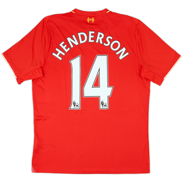 2020-21 Liverpool Home Shirt Henderson #14 - 5/10 - (XL)