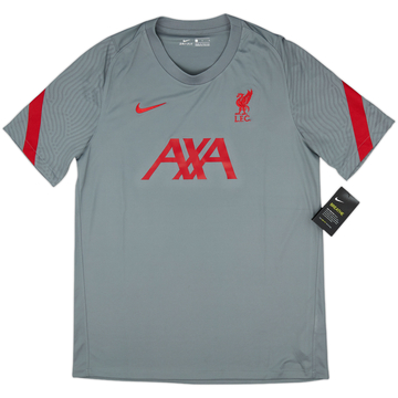 ウェア LFC Nike Dark Grey Strike Training Tee LFC Nike Mens Dark Grey Strike Training Tee