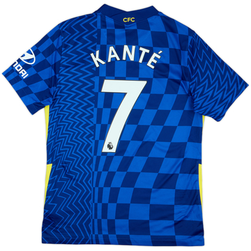 2021-22 Chelsea Home Shirt Kante #7 - 9/10 - (XL)