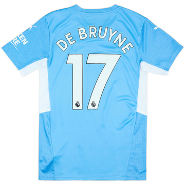 限定品 マンチェスター・シティ×BEP HOME  17 De Bruyne 2021-22 Manchester City Home Shirt De Bruyne #17 - 8/10 - (L)